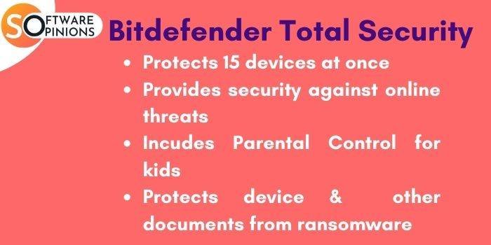 Family Pack And Total Security Bitdefender Comparison