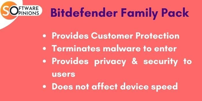 Bitdefender Total security and Family Pack Differences