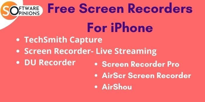 Best Free Screen Recording Software For iPhone